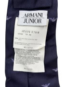 ARMANI JUNIOR TIE CLASSIC NAVY MEN PRE OWNED