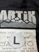 ARTIX SKI JACKET RETRO BLACK WOMEN PRE OWNED L