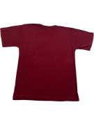ARUBA T-Shirt Embroidered Logo Μπορντό Unisex L
