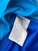 ASICS TOP SMANICATO SPORTSWEAR BLU TURCHESE DONNA PRE OWNED