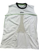 ASICS ΑΘΛΗΤΙΚΟ ΜΠΛΟΥΖΑΚΙ SLEEVELESS MINIMAL ΛΕΥΚΟ ΑΝΤΡΙΚΟ PRE OWNED M
