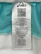 ASICS ATHLETIC SHORTS SPORTSWEAR WHITE MENS PRE OWNED M