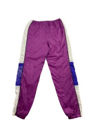 ASICS Tuta vintage set con logo viola/bianco unisex L