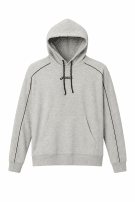 ASICS HOODIE MINIMAL GREY MENS PRE OWNED L