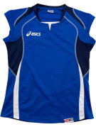 ASICS ΜΠΛΟΥΖΑ VOLLEY SPORTSWEAR ΜΠΛΕ ΓΥΝΑΙΚΕΙΟ PRE OWNED S