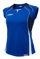 ASICS ΜΠΛΟΥΖΑ VOLLEY SPORTSWEAR ΜΠΛΕ ΓΥΝΑΙΚΕΙΟ PRE OWNED S