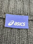 ASICS Πλεκτή Ζακέτα Rib Knit Full-Zip Minimal Μαύρο Unisex Small