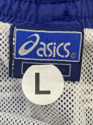 ASICS SHORTS SPORTSWEAR BLU UOMO PRE OWNED L
