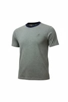 ASICS T-Shirt Vintage Logo Γκρι Μελανζέ Unisex Medium