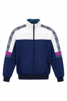 ASICS TRACK JACKET RETRO NAVY UOMO PRE OWNED S