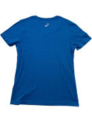 ASICS V NECK T SHIRT SPORTSWEAR GRAPHIC ΜΠΛΕ ΓΥΝΑΙΚΕΙΟ PRE OWNED