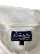 Australian L’Alpina Polo Shirt Classic Logo White Men’s M