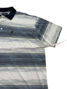 AUSTRALIAN POLO SHIRT RIGATA NAVY UOMO PRE OWNED L