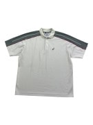 AUSTRALIAN POLO T-SHIRT VINTAGE KANGAROO LOGO WHITE MEN XXL