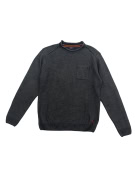 AVIREX Πλεκτό Πουλόβερ Casual Vintage Logo Γκρι Ανδρικό M