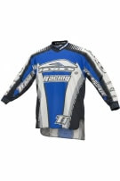 AXO Racing Motocross Jersey Big Logo Μπλε Μαύρο UNISEX XL