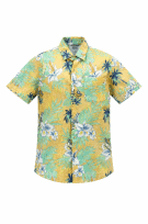 AZOD ALOHA SHIRT GRAPHIC ΚΙΤΡΙΝΟ ΑΝΤΡΙΚΟ PRE OWNED S