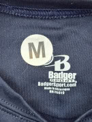 BADGER T SHIRT SPORTSWEAR NAVY ΑΝΤΡΙΚΟ PRE OWNED M
