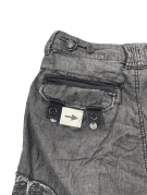 BAGGY CARGO SHORTS ΓΚΡΙ ΑΝΤΡΙΚΟ PRE OWNED L