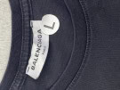 BALENCIAGA ΓΚΡΙ ΓΡΑΦΙΚΟ TEE ΜΑΥΡΟ ΑΝΤΡΙΚΟ PRE OWNED L