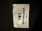 BALENCIAGA GRAPHIC TEE STREETWEAR BLACK MEN PRE OWNED
