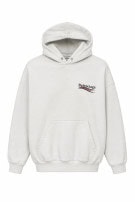 BALENCIAGA HOODIE MINIMAL OFF WHITE UNISEX PRE OWNED L