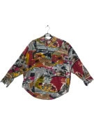 BALISTIK WEAR CAMICIA GRAPHIC MULTICOLORE UNISEX PRE OWNED S