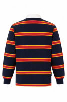 BARBARIAN CHIEF POLO SHIRT VINTAGE NAVY ΚΟΚΚΙΝΟ ΑΝΤΡΙΚΟ PRE OWNED XL