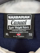 BARBARIAN ΜΠΛΟΥΖΑ ΡΑΓΚΜΠΙ COLLEGIATE NAVY ΑΝΤΡΙΚΟ PRE OWNED XL