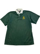 BARBARIAN RUGBY SHIRT VINTAGE SPORTSWEAR GREEN MENS PRE OWNED L