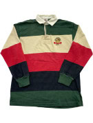 BARBARIAN RUGBY SHIRT RETRO MULTICOLOR MENS PRE OWNED L