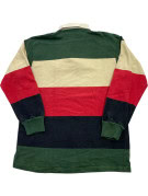BARBARIAN RUGBY SHIRT RETRO MULTICOLOR MENS PRE OWNED L