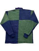 BARBARIAN MAGLIA RUGBY VINTAGE NAVY VERDE UOMO PRE OWNED M
