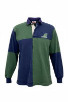 BARBARIAN MAGLIA RUGBY VINTAGE NAVY VERDE UOMO PRE OWNED M