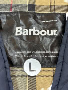 BARBOUR ΚΑΠΙΤΟΝΕ ΓΙΛΕΚΟ CLASSIC NAVY ΑΝΤΡΙΚΟ PRE OWNED L