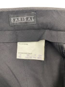 Barisal Παντελόνι Υφασμάτινο Formal VINTAGE Logo Γκρι Ανδρικό 32/32