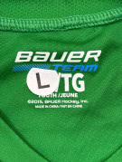 BAUER PULLOVER HOCKEY GRAPHIC VERDE UOMO PRE OWNED XL TG