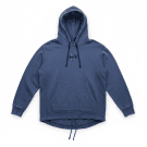 Bear Felpa con cappuccio vintage con logo blu da uomo M