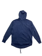 Bear Felpa con cappuccio vintage con logo blu da uomo M