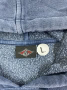 BEAR HOODIE VINTAGE WASHED BLUE MEN'S L