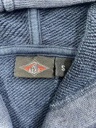 BEAR ZIP-UP HOODIE VINTAGE LOGO BLUE MEN'S S