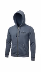 BEAR ZIP-UP HOODIE VINTAGE LOGO BLUE MEN'S S