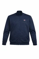 Felpa con zip Bear blu navy da uomo XXL