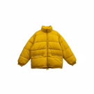 Belfe & Belfe Μπουφάν Puffer Vintage Λογότυπο Κίτρινο Ανδρικό M/L