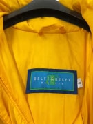 Belfe & Belfe Μπουφάν Puffer Vintage Λογότυπο Κίτρινο Ανδρικό M/L