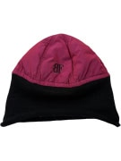 Belfe Nylon & Knit Σκουφάκι Vintage Logo Μπορντό Μαύρο Unisex One Size