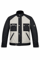 BELSTAFF GIACCA ARCHIVE NERO GRIGIO UOMO PRE OWNED XXL