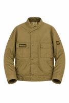 1990s BELSTAFF GIACCA UTILITY OLIVE UOMO PRE OWNED L