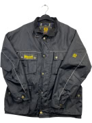 BELSTAFF GIACCA LOGO VINTAGE NERA DA UOMO L