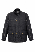 BELSTAFF JACKET CLASSIC BLACK MEN PRE OWNED L